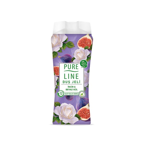 Pure Line Duş Jeli İncir Beyaz Gül 400ml