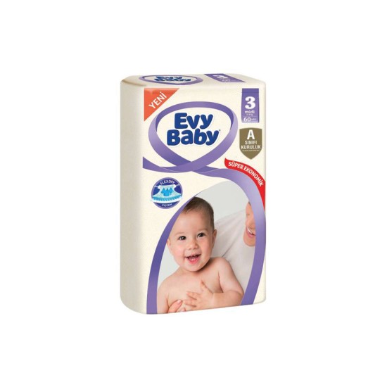 Evy Baby Bez 3 Numara 60'lı