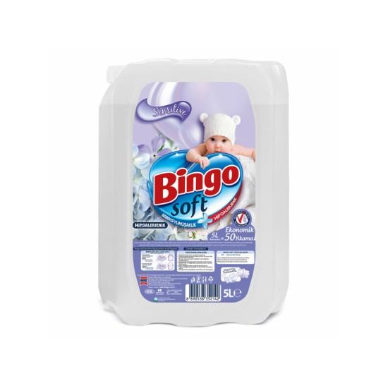 Bingo Yumuşatıcı 5 Lt Sensitive