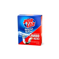 Porçöz Lavabo Açıcı 2x75gr