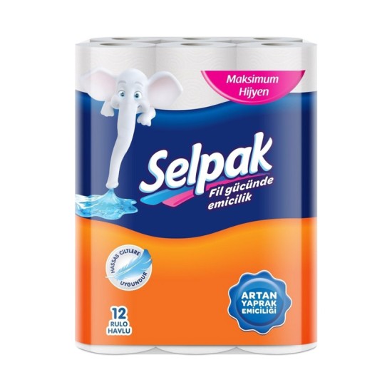 Selpak Kağıt Havlu 12'li