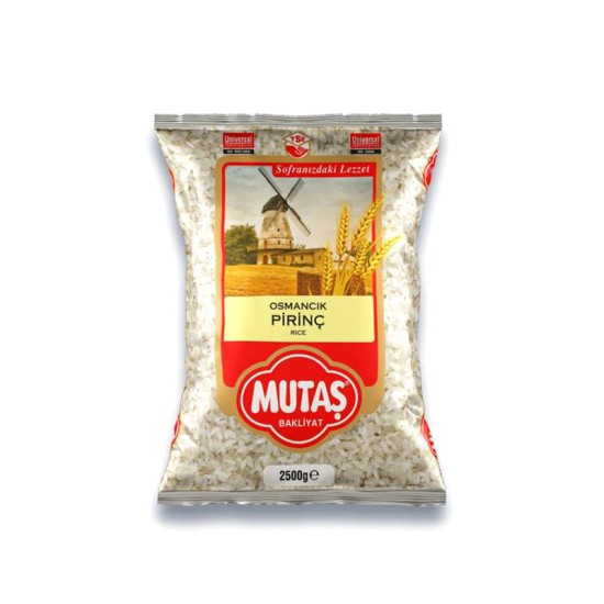 Mutaş Osmancık Pirinç 2.5 Kg