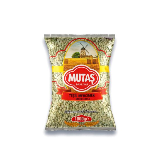 Mutaş Yeşil Mercimek 1 Kg