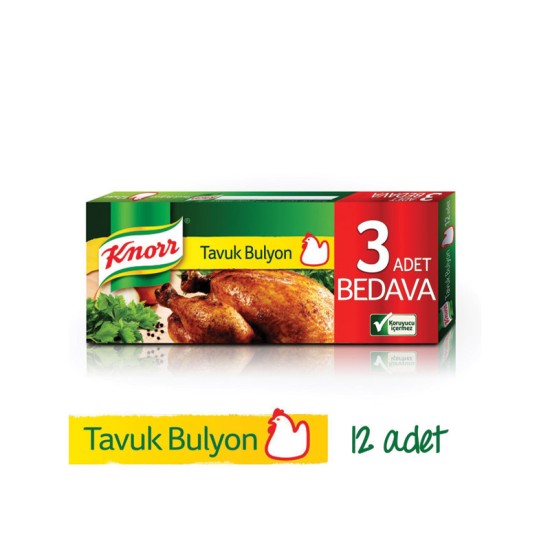 Knorr Tavuk Bulyon 12'li