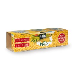 Tukaş Mısır 220gr 3'lü