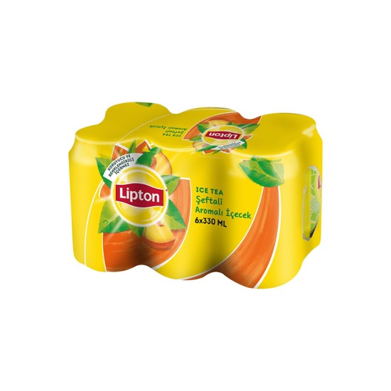 Lipton İce Tea Şeftali 330ml 6'lı