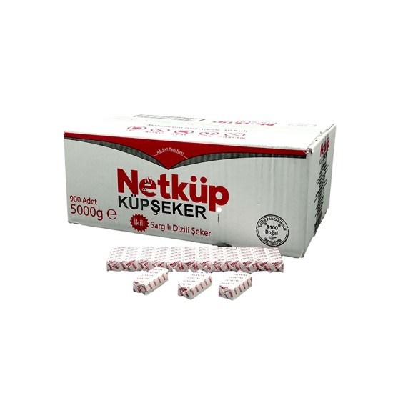 Netküp 2'li Sargılı Küp Şeker 5 Kg